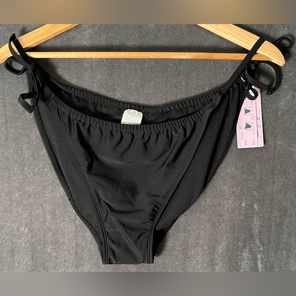 Wild Fable XL Black Bikini Bottoms NWT